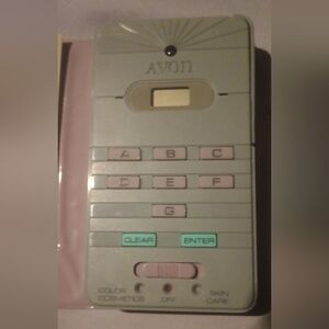 Avon Personal Beauty Consultant Color cosmetics and skin care computer.